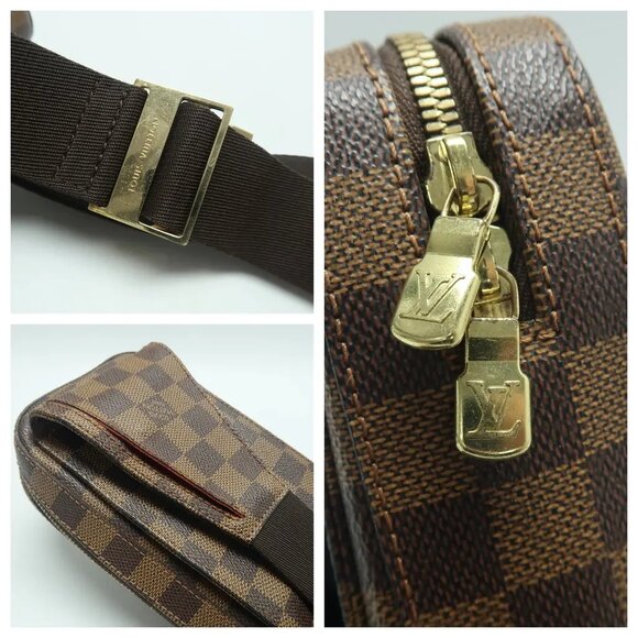Louis Vuitton Geronimos Brown Damier Ebene Canvas Crossbody Bag 695-052825 - Picture 6 of 12
